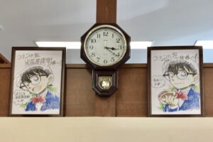 青山先生のイラスト