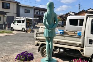 ブロンズオブジェ 毛利蘭