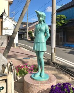 ブロンズオブジェ 毛利蘭