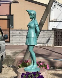 ブロンズオブジェ 毛利蘭