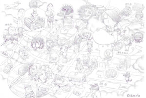 スタンプラリー景品ポストカード