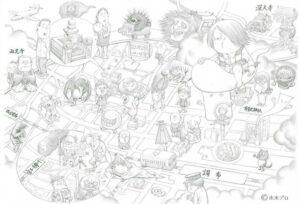 スタンプラリー景品ポストカード