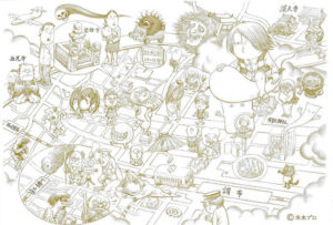 スタンプラリー景品ポストカード