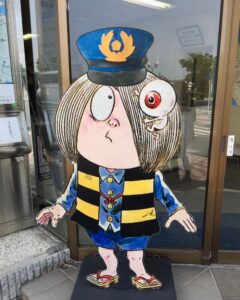 鬼太郎交番の鬼太郎