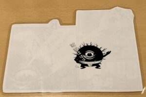 メニュー表の裏