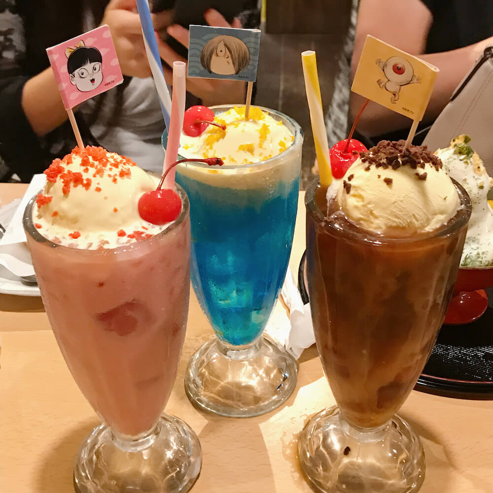 夏祭り限定フロートメニュー