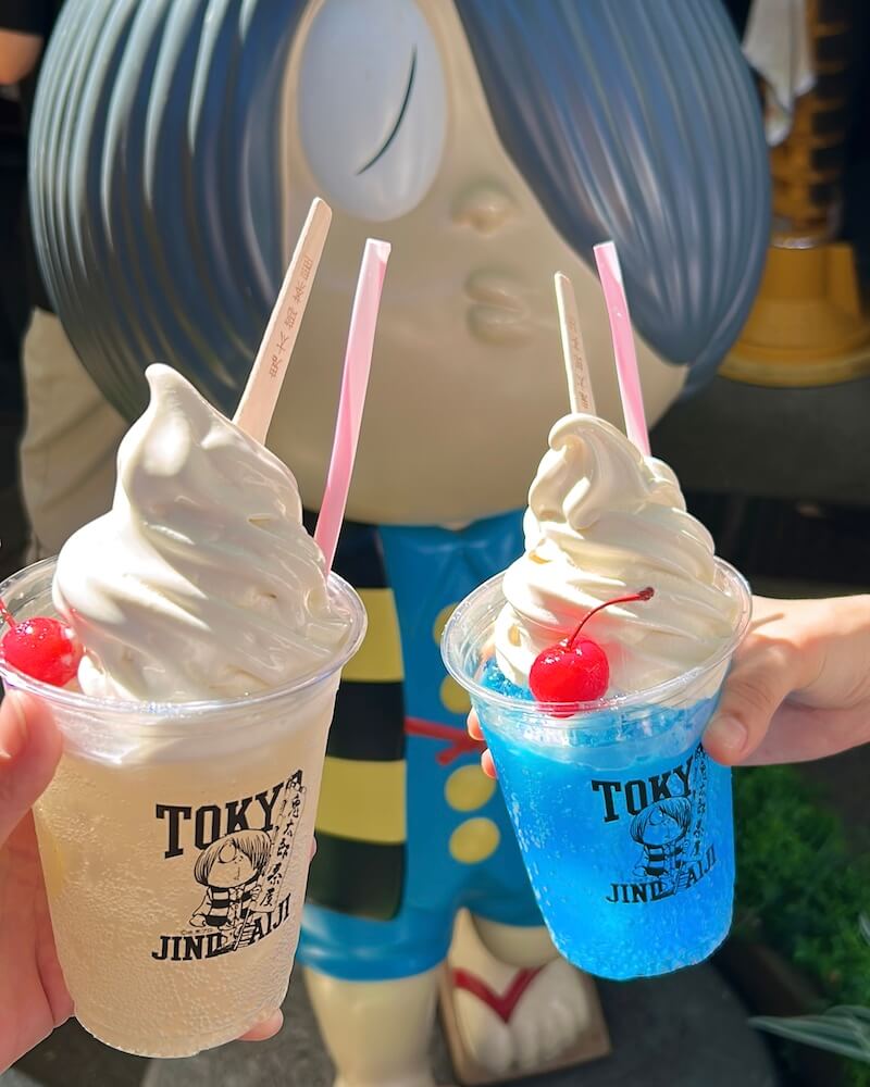 鬼太郎ソーダフロート