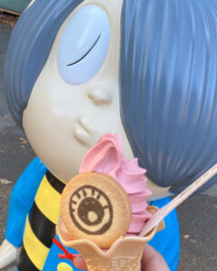 いちごソフトクリーム