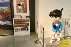 まんが王国とっとりPR展示コーナー 青山剛昌先生