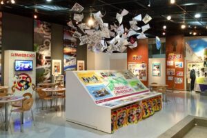 まんが王国とっとりPR展示コーナー