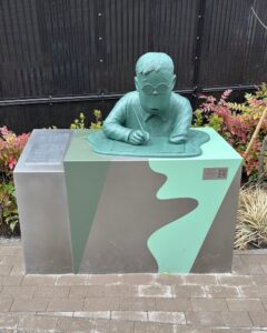 水木さんのブロンズ像