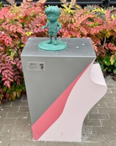 墓場鬼太郎のブロンズ像