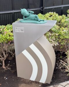 悪魔くんのブロンズ像