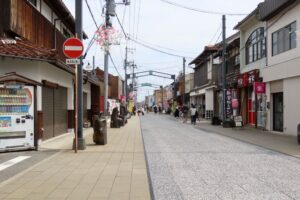 本町アーケードがあった通り