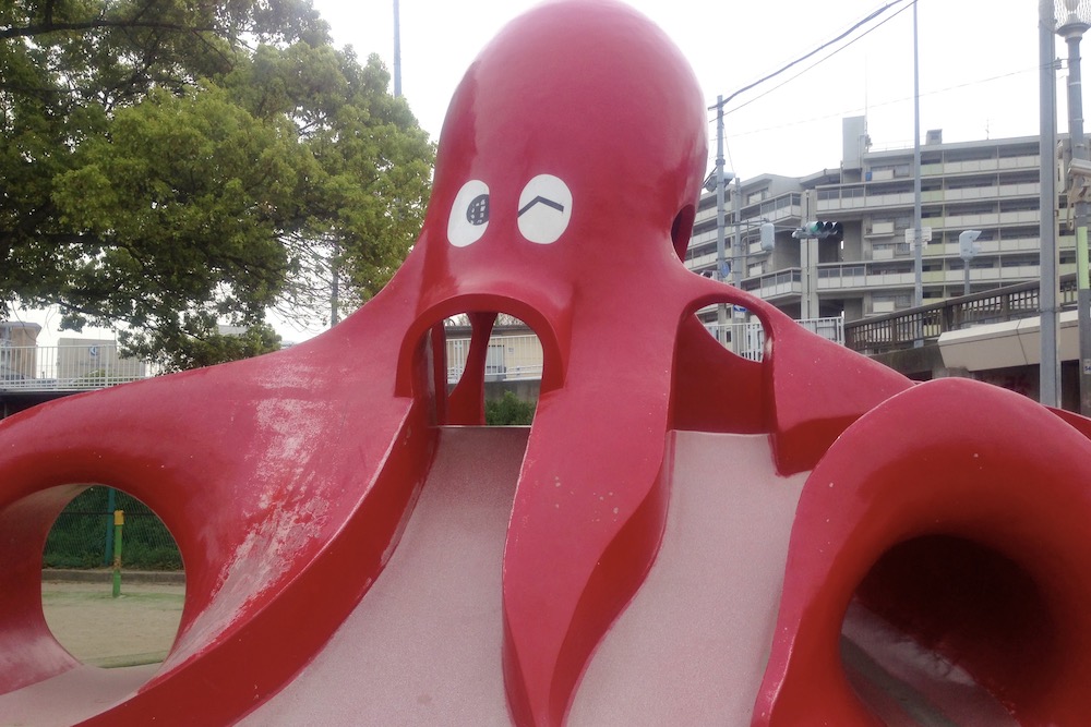 友呂岐緑地 タコ公園