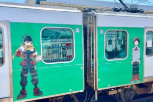 静鉄 緑谷出久 側面