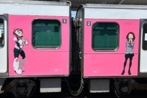 静鉄 麗日お茶子 側面