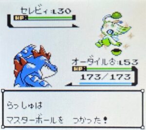 マスターボールをつかった！