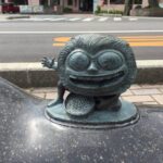 妖怪ブロンズ像 小豆はかり