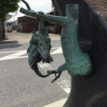 妖怪ブロンズ像 さがり