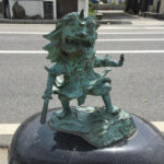 妖怪ブロンズ像 方相氏