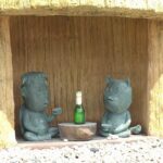 妖怪ブロンズ像 カッパ/タヌキ