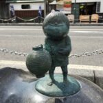 妖怪ブロンズ像 提灯小僧