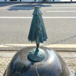 妖怪ブロンズ像 傘化け