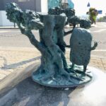 妖怪ブロンズ像 コケカキイキイ