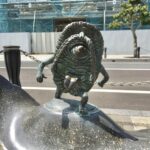 妖怪ブロンズ像 ばけぞうり