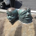 妖怪ブロンズ像 つるべおとし