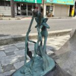 妖怪ブロンズ像 足長手長