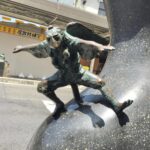 妖怪ブロンズ像 木の葉天狗