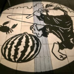 西瓜割り（ねずみ男）