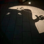 春の訪れと蝶々（ぬりかべ）